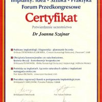 Certyfikat ukończenia kursu